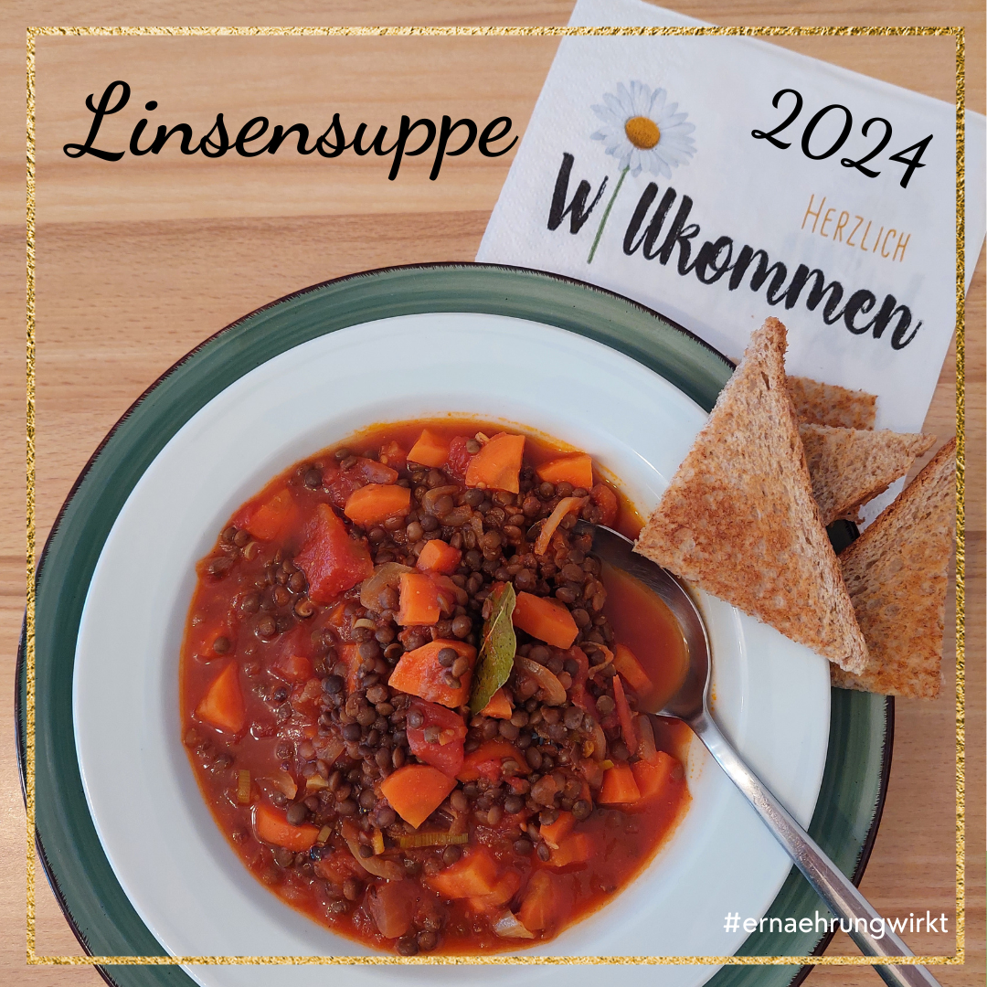 You are currently viewing Linsen bringen Glück – Linsensuppe